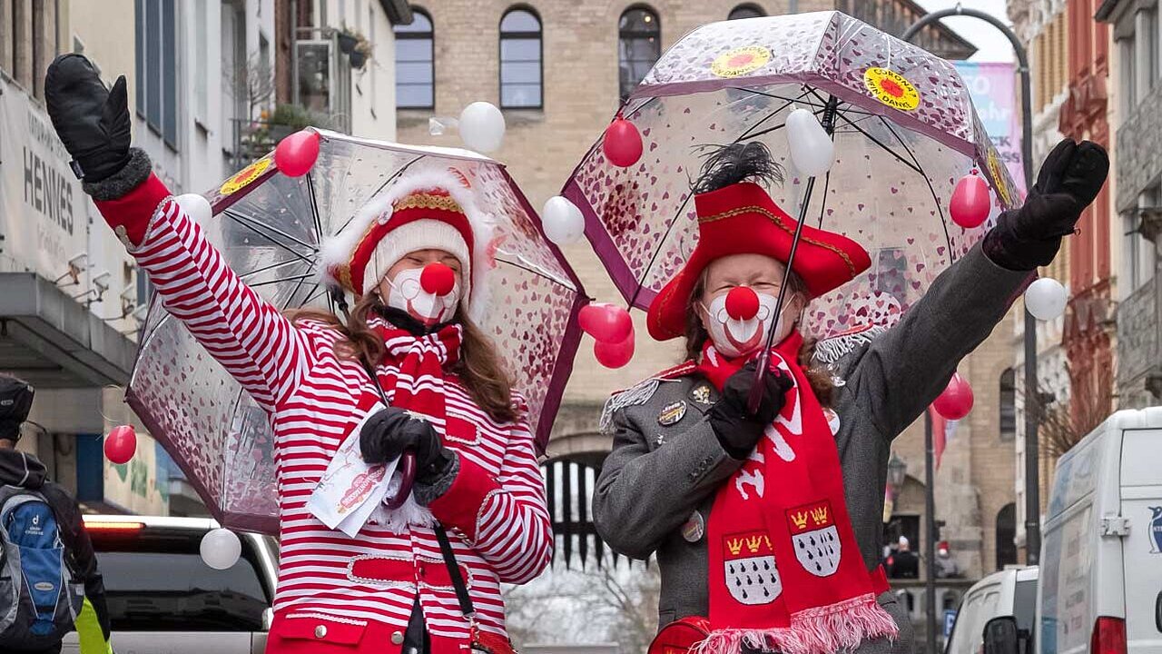 Rosenmontag 2021 in Köln